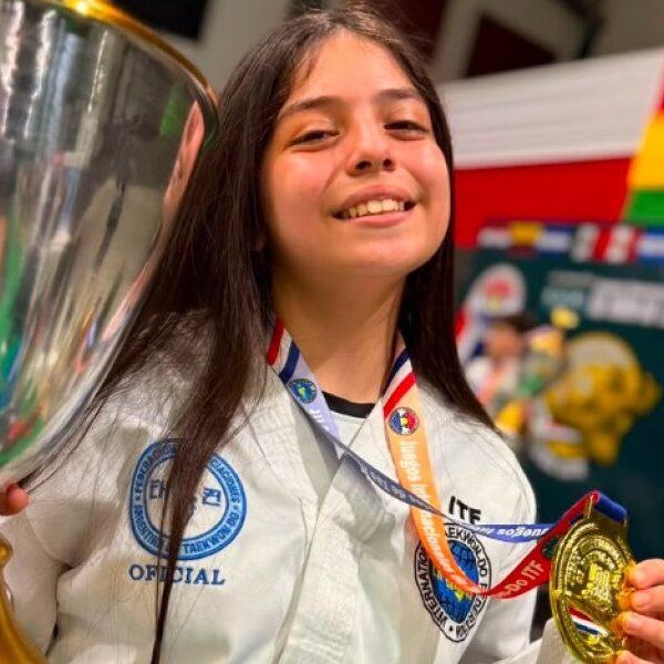 Una delegación santiagueña obtuvo múltiples medallas de oro en los Juegos Internacionales de Taekwondo en Paraguay