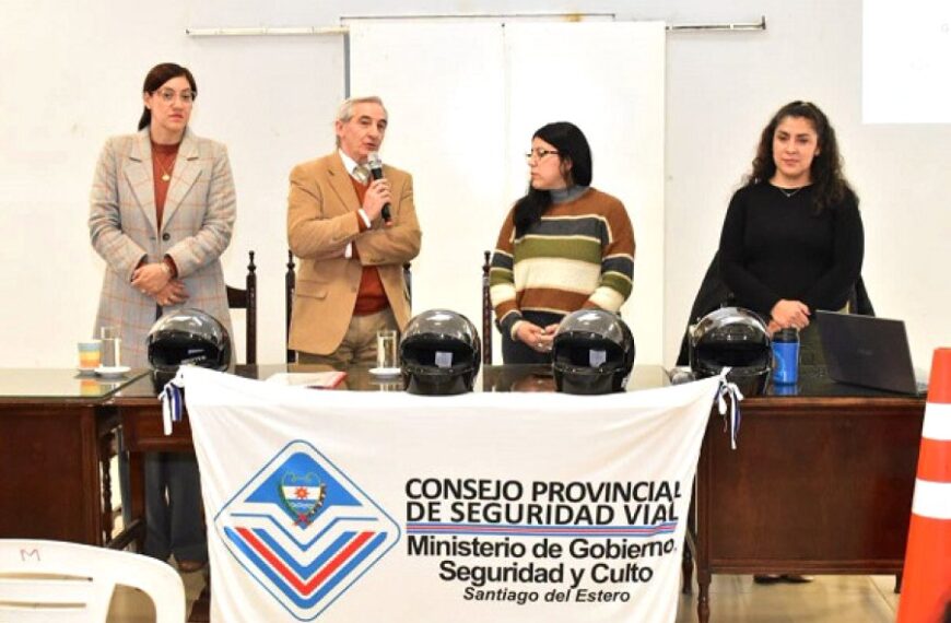 Realizaron en Fernández una jornada de concientización y capacitación sobre seguridad vial