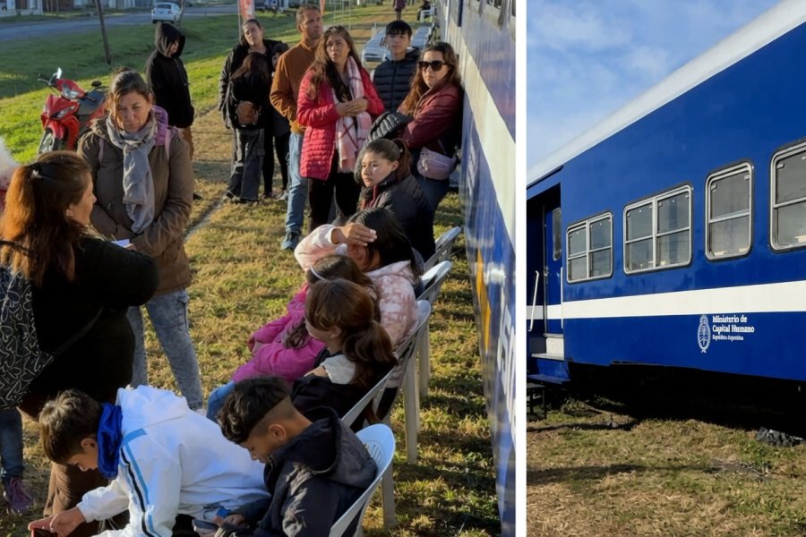 Santiago del Estero recibe al Tren de Capital Humano con servicios médicos y trámites gratuitos
