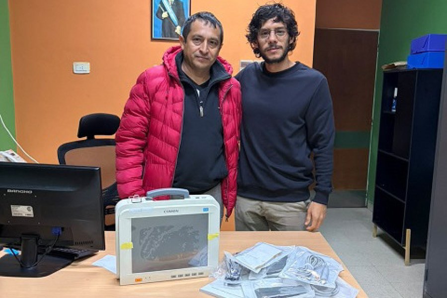 El Hospital Zonal Loreto sumó un moderno monitor fetal y materno para la atención obstétrica