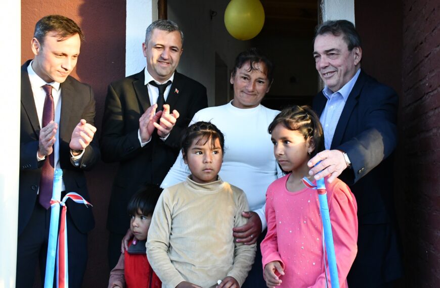 Garza celebró su 127° aniversario con la inauguración de obras y entrega de viviendas