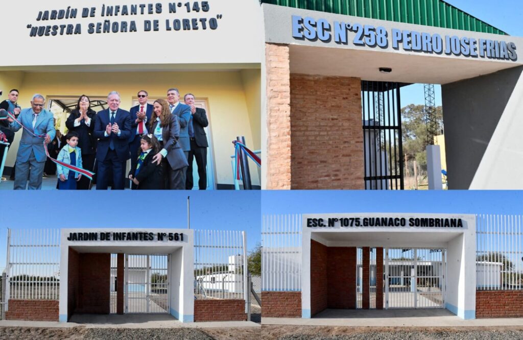 Nuevos espacios y más infraestructura para cuatro instituciones educativas de Loreto y Atamisqui