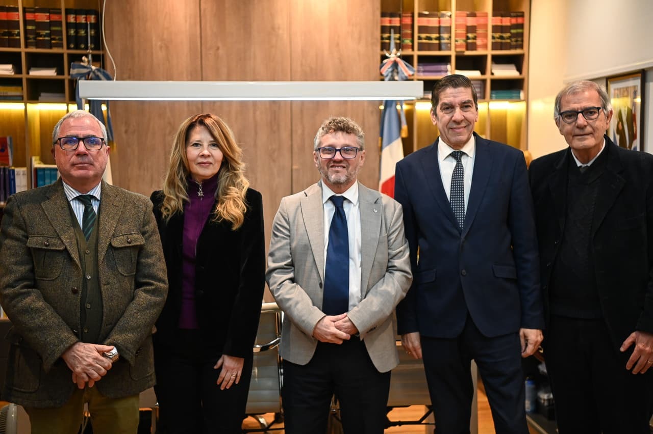 La Ministra de Justicia recibió en Casa de Gobierno al Dr. Fabián Salvioli