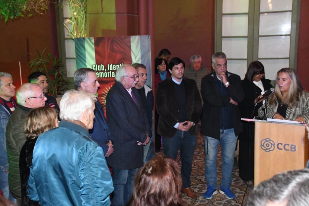 Inauguraron en el CCB la muestra “Club, Identidad y Memoria Colectiva” Inauguraron en el CCB la muestra “Club, Identidad y Memoria Colectiva”