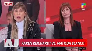 Karen Reichardt se sacó con una panelista de LAM que la acusó de defender los criaderos de perros: «Boba, bruta, bobita»