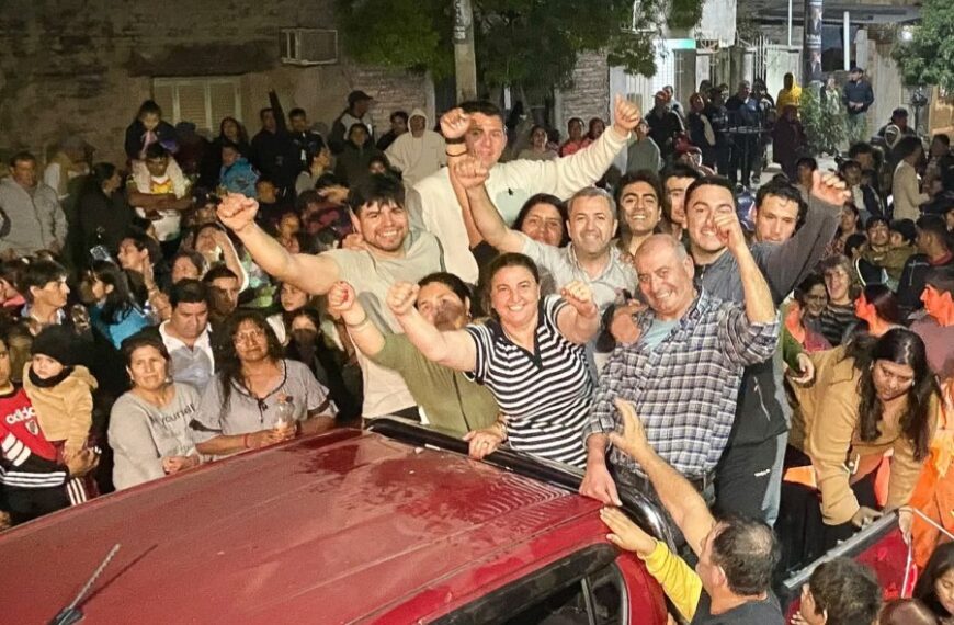 Soledad Banco hizo historia al ser electa como intendente de Suncho Corral