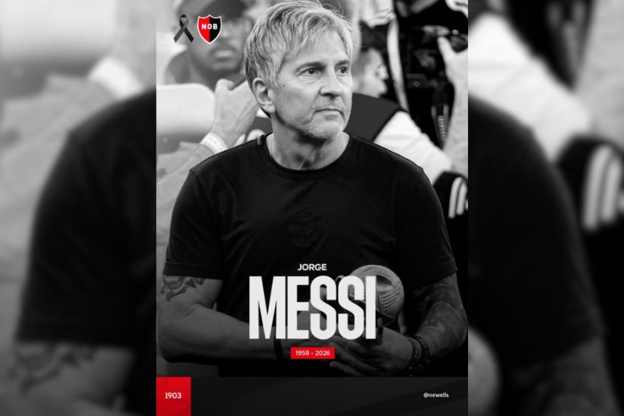Newell’s Old Boys despidió a Jorge Messi con un emotivo comunicado