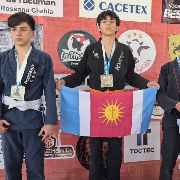 Un deportista santiagueño de 14 años se consagró campeón de Jiu Jitsu en Tucumán