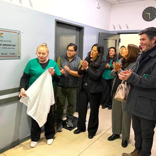 Quedó inaugurado el renovado Servicio de Urgencias en el Hospital Zonal de Frías