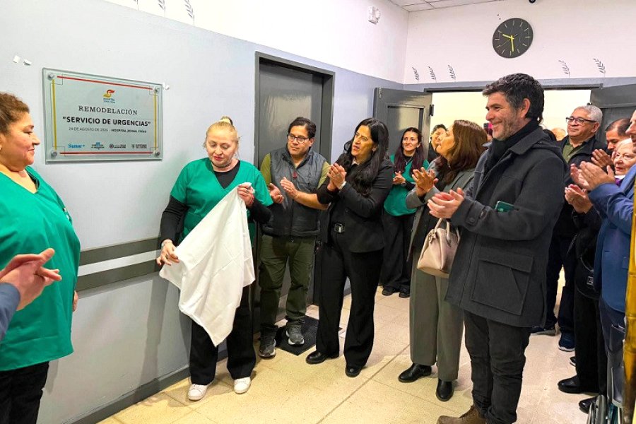 Quedó inaugurado el renovado Servicio de Urgencias en el Hospital Zonal de Frías