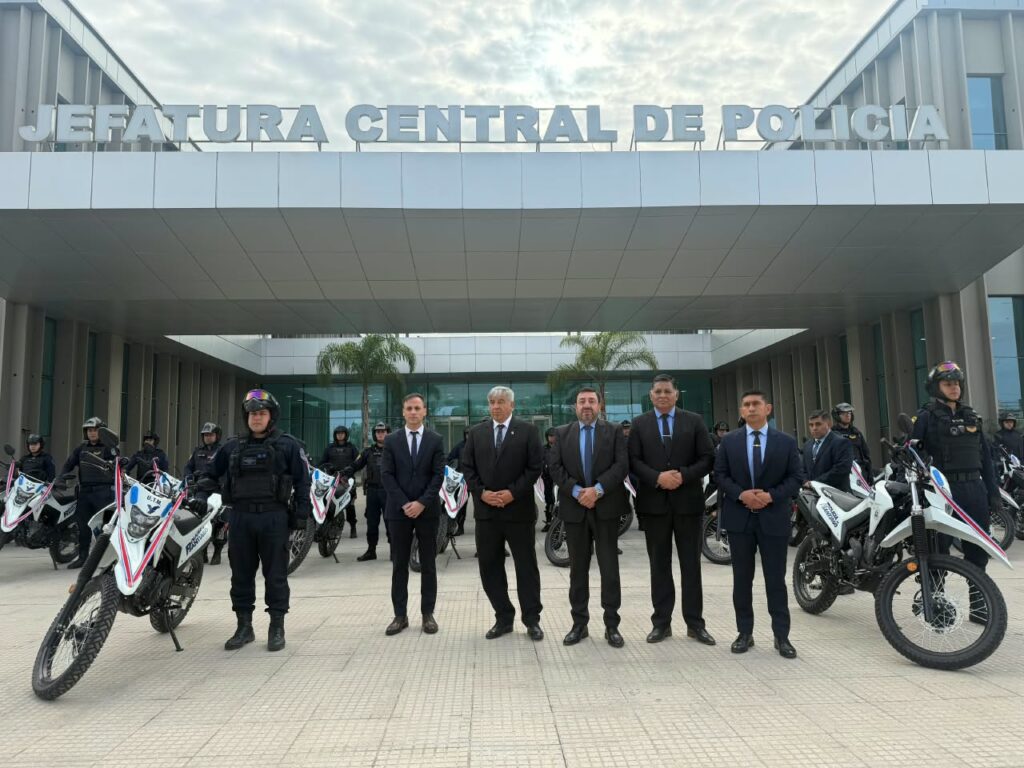 La Policía de la Provincia incorporó 30 motocicletas de alta cilindrada