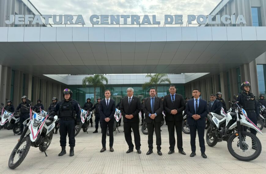 La Policía de la Provincia incorporó 30 motocicletas de alta cilindrada
