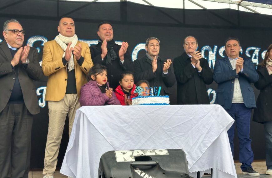 Silva Neder encabezó los festejos por el 226° aniversario de Antajé y ratificó el acompañamiento provincial