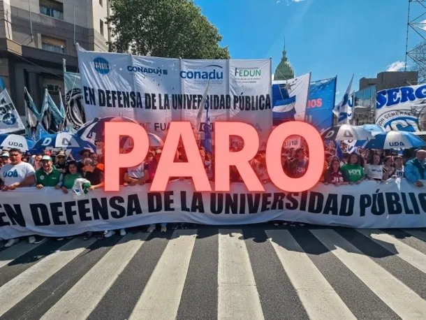 El paro universitario nacional de este martes 18 de agosto comenzará desde las primeras horas de la jornada El paro universitario nacional de este martes 18 de agosto comenzará desde las primeras horas de la jornada