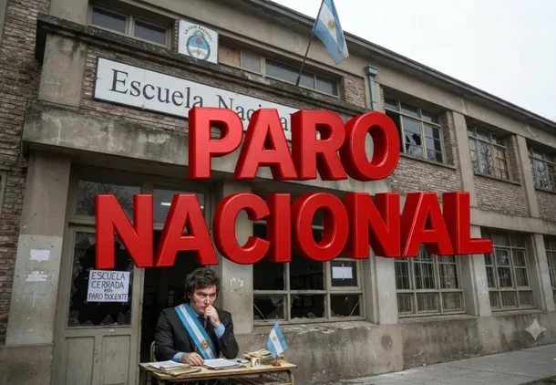 Convocan a un paro nacional docente de 24 horas para este lunes 3 de agosto Convocan a un paro nacional docente de 24 horas para este lunes 3 de agosto