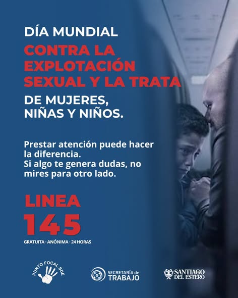 La Secretaría de Trabajo promueve la prevención y la denuncia en el Día Internacional contra la Trata y la Explotación Sexual