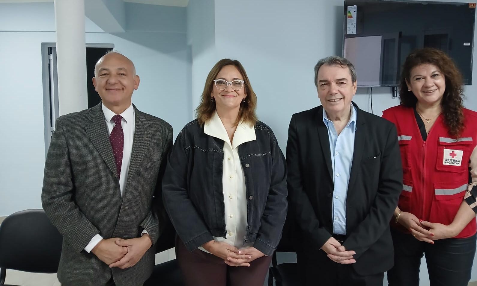 Desarrollo Social de la provincia y la Cruz Roja firmaron un convenio de cooperación y asistencia técnica