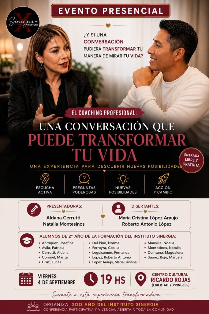 Conferencia sobre Coaching Profesional en el Centro Cultural Ricardo Rojas