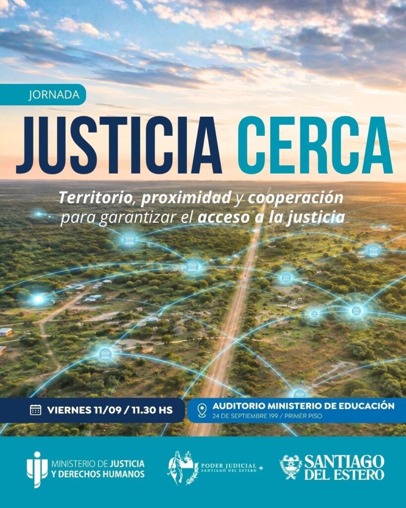 «Justicia Cerca»: Una jornada para fortalecer el acceso a la Justicia en todo el territorio provincial «Justicia Cerca»: Una jornada para fortalecer el acceso a la Justicia en todo el territorio provincial