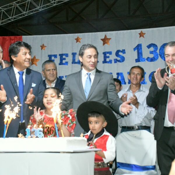 Nueva Francia celebró sus 136° años con la entrega de viviendas sociales