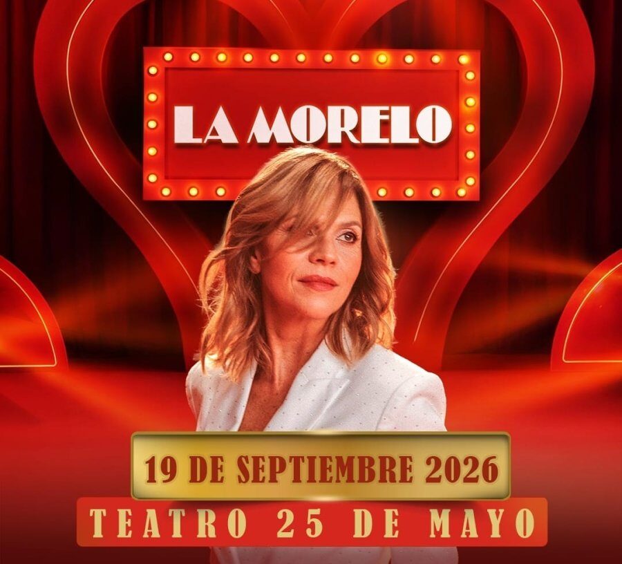Marcela Morelo presentará su nuevo álbum «La Morelo» en el Teatro 25 de Mayo de Santiago del Estero Marcela Morelo presentará su nuevo álbum «La Morelo» en el Teatro 25 de Mayo de Santiago del Estero