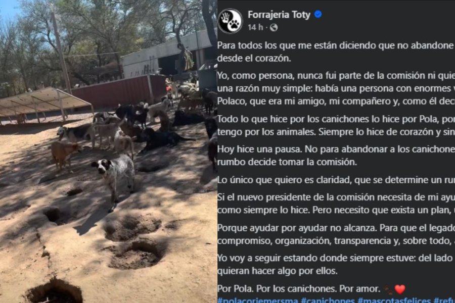 Nuevo descargo de la forrajería colaboradora de El Montecito fijando condiciones para su apoyo Nuevo descargo de la forrajería colaboradora de El Montecito fijando condiciones para su apoyo