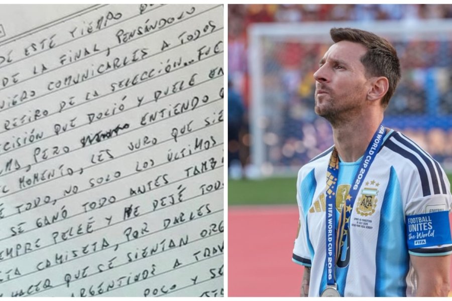 Homenaje oficial de la AFA a Lionel Messi en todas las canchas del país