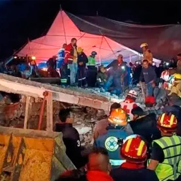 Tragedia por explosión de pirotecnia y colapso de un templo en el Estado de México
