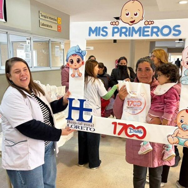 El Hospital Zonal de Loreto presentó la implementación del programa provincial «Mis Primeros 1700 Días»