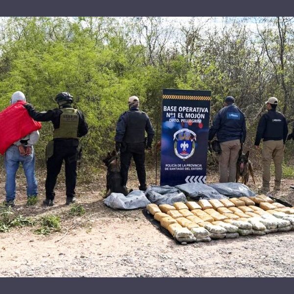 Once imputados por el tráfico de 57 kilos de marihuana en Copo se abstuvieron de declarar ante la Justicia Federal