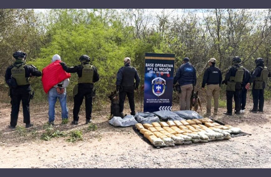 Once imputados por el tráfico de 57 kilos de marihuana en Copo se abstuvieron de declarar ante la Justicia Federal