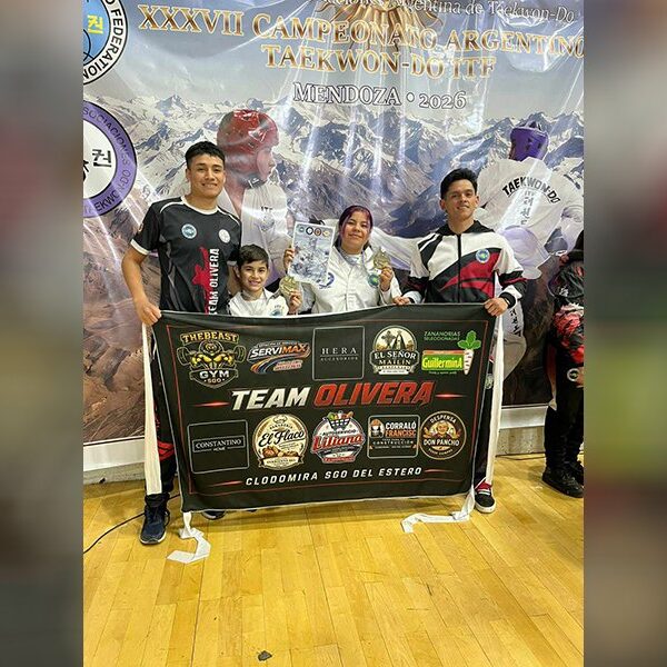 Team Olivera obtuvo destacados podios en el Campeonato Nacional de Taekwon-Do en Mendoza