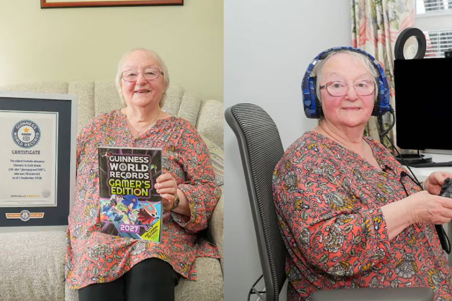 A los 78 años, Cath Bowie ingresó al Libro Guinness como la streamer de Fortnite más longeva del mundo