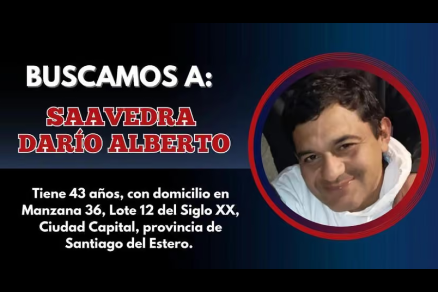 Buscan a un vecino del barrio Siglo XX que permanece desaparecido desde hace dos semanas Buscan a un vecino del barrio Siglo XX que permanece desaparecido desde hace dos semanas