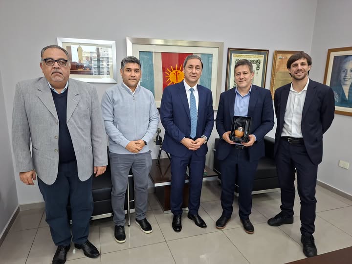 Silva Neder mantuvo una reunión en la Cámara de Diputados con el senador nacional Mariano Recalde