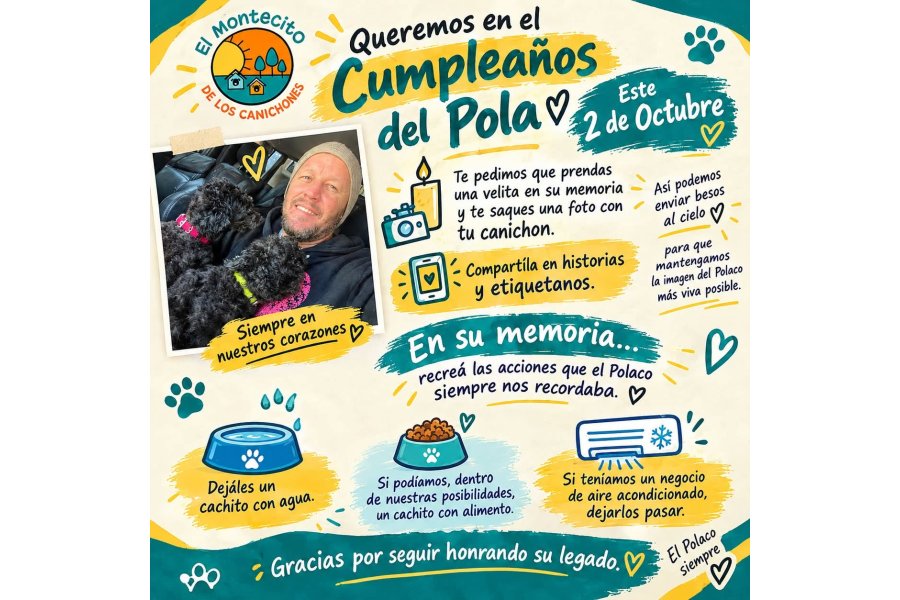 Preparan un emotivo homenaje al Polaco Riemersma en el día de su cumpleaños