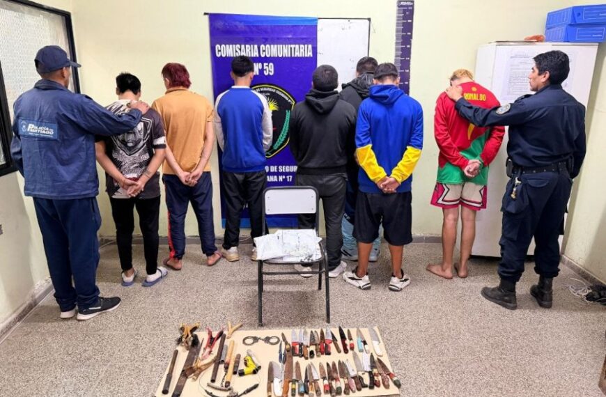 Incursión punitiva simultánea en el oeste capitalino: múltiples requisas, aprehensiones y elementos decomisados
