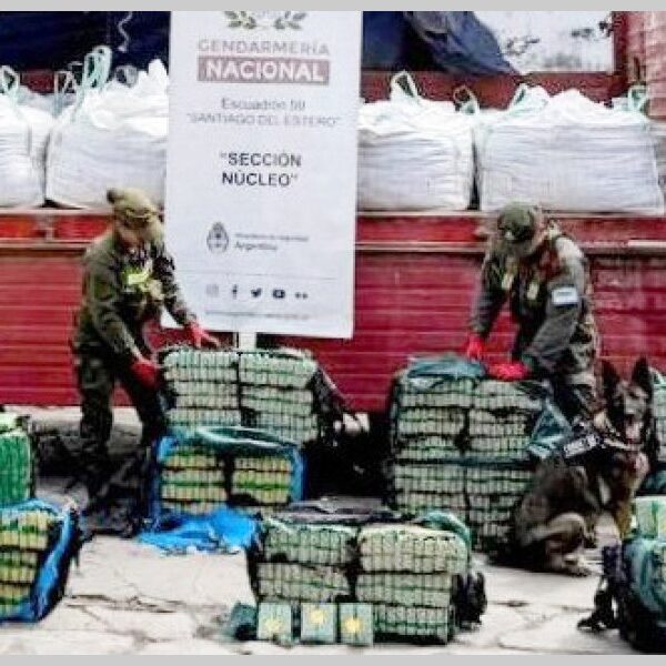 Secuestran 1.600 kilos de hojas de coca durante un operativo de Gendarmería en Quimilí