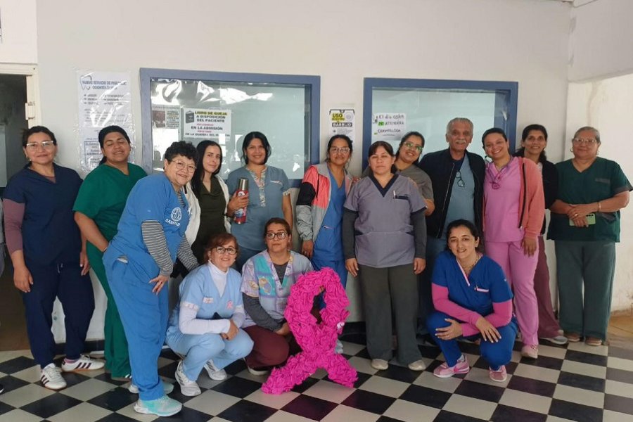 Tintina fortalece acciones de prevención y concientización por el cáncer de mama