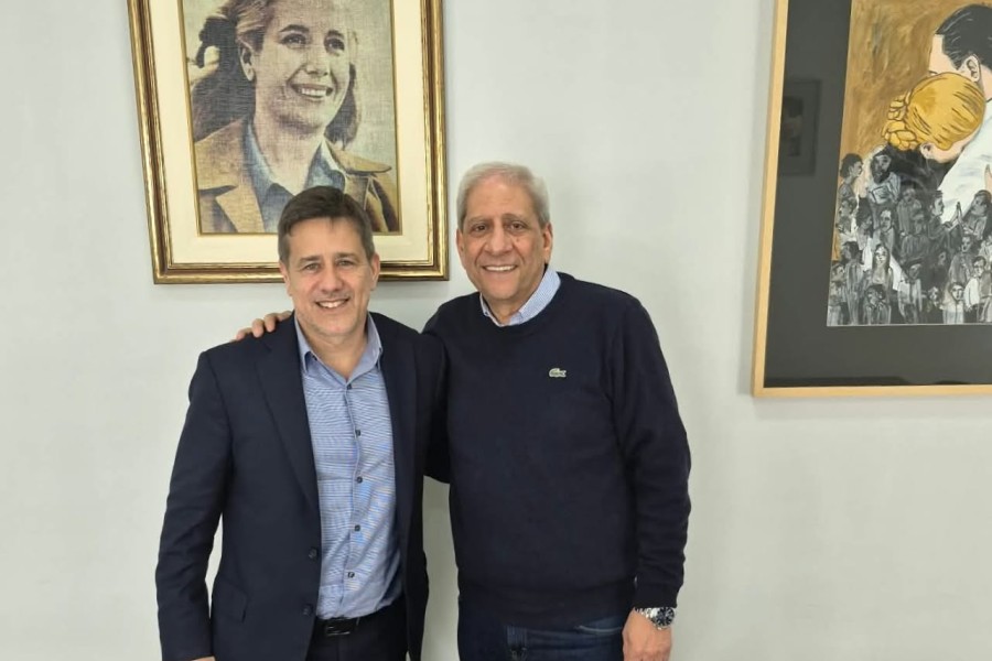 Neder recibió a Recalde en Santiago del Estero y destacó la importancia del diálogo entre dirigentes del peronismo