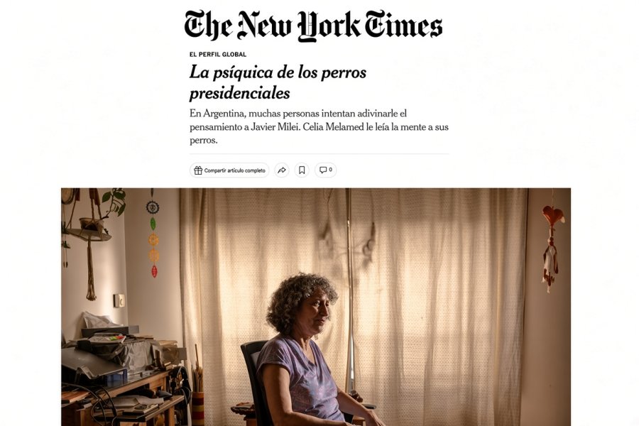 Una médium reveló en un medio estadounidense detalles de sus supuestas comunicaciones con los perros de Javier Milei Una médium reveló en un medio estadounidense detalles de sus supuestas comunicaciones con los perros de Javier Milei