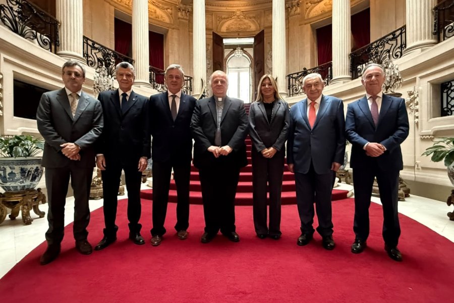 Empresarios del G6 mantuvieron un encuentro con el Nuncio Apostólico para abordar una eventual visita del Papa