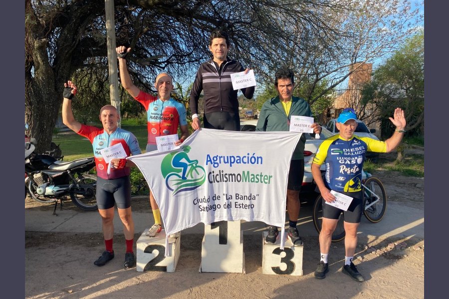 La Agrupación de Ciclismo Máster consagró a los campeones de la temporada 2026