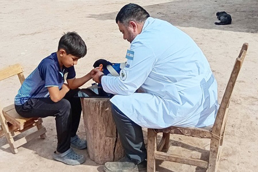 La escuela ambulante «Caminos de Tiza» visitó San José del Boquerón para brindar apoyo educativo en parajes rurales La escuela ambulante «Caminos de Tiza» visitó San José del Boquerón para brindar apoyo educativo en parajes rurales
