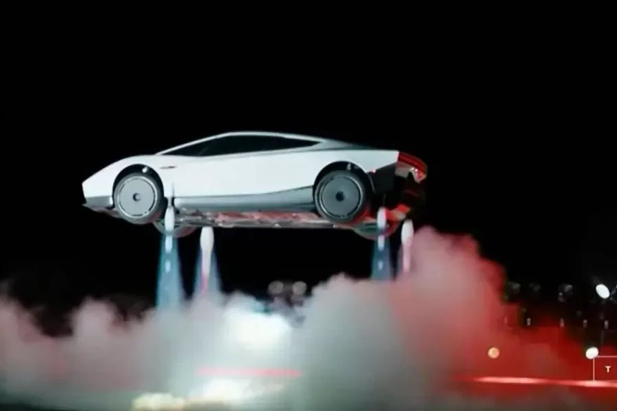 Elon Musk presenta el nuevo Tesla Roadster equipado con propulsores aéreos para 2028