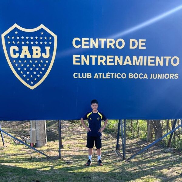 Boca Juniors convocó a un arquero termense de 11 años para entrenar una semana en Buenos Aires